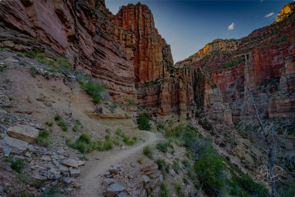 North Kaibab Trail Grand Canyon National Park Towers Ahead