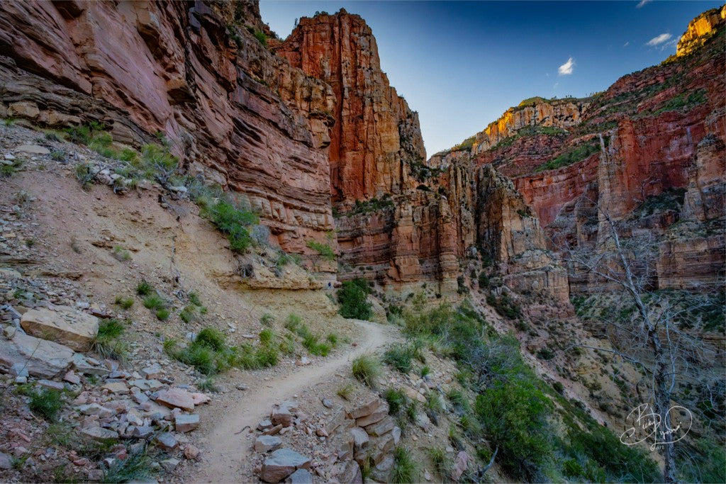North Kaibab Trail Grand Canyon National Park Towers Ahead