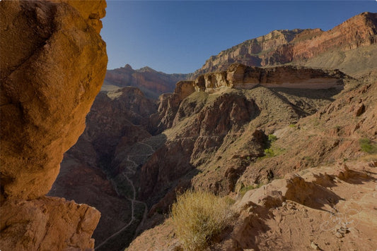 BrightAngel Trail (out of shadows)