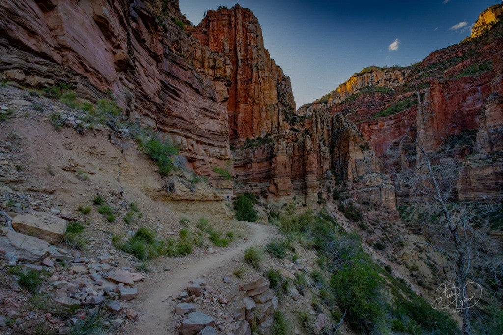 North Kaibab Trail Grand Canyon National Park Towers Ahead